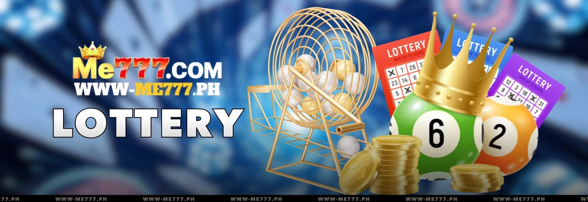 Banner ME777 Lottery