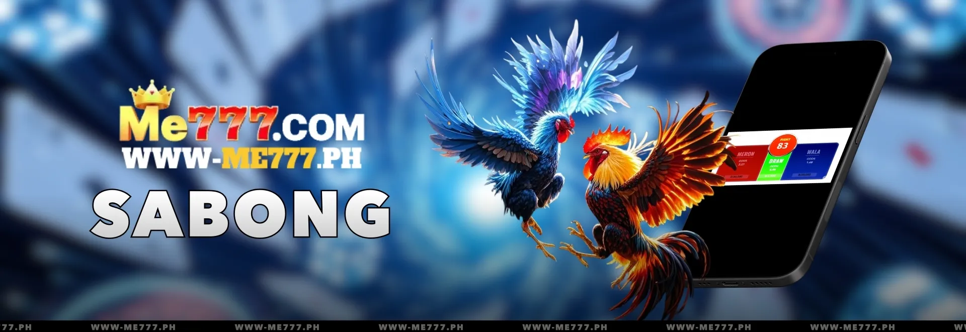 Banner ME777 Sabong