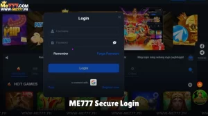ME777 Secure Login